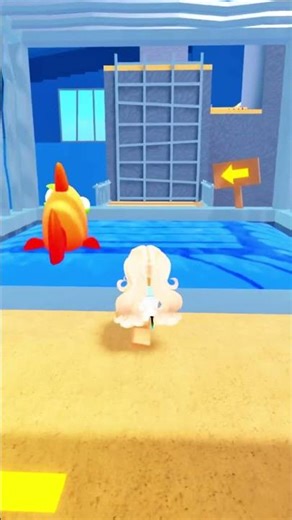 Chloe escape The Petshop Obby 🤣 #roblox #shorts