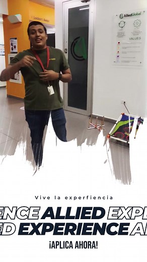 Es momento de formar parte de un gran equipo, aplica ya y vive la experiencia Allied.🤩