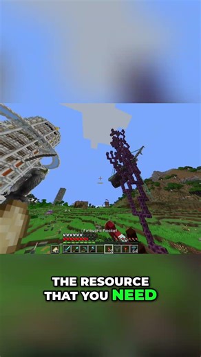 Minecraft Server Magic: Finding Rare Resources Easily! #shorts