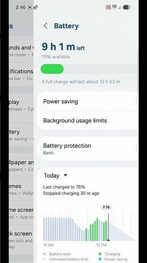 How to Turn ON Power Saving Mode in Samsung | Battery Save Trick 2026 🔋 #shorts
