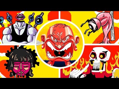 Screaming Head - All Bosses & Endings