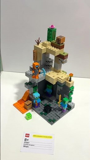 GIANT LEGO Minecraft Creeper! #advertisement #lego #legominecraft #yourgameyourbuild