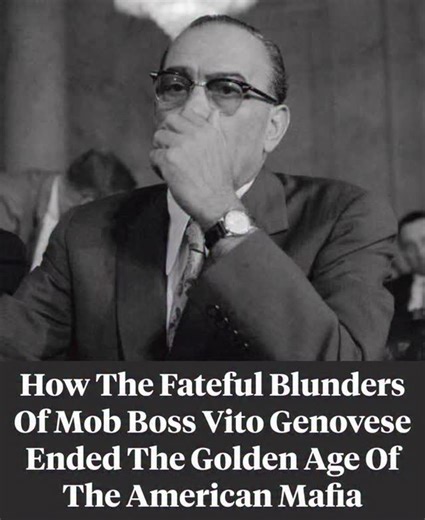 true story's uncovered on Instagram: "First, Genovese tried to kill his most powerful rival, but the assassin shot right at the man's head at point-blank range — and missed. Then, Genovese called a nationwide meeting of Mafia bosses in a small town in Upstate New York where he planned to formally claim the mob's top throne — only to have it raided by police after a local trooper happened to notice all the fancy cars with funny-looking license plates. Finally, Genovese then got himself sentenced 