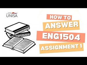 ENG1504 Assignment 1 [answer guide] Semester 2 [2025]