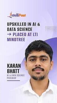 How I Cracked LTI Mindtree After Upskilling in AI & Data Science| Intellipaat Success Story #shorts