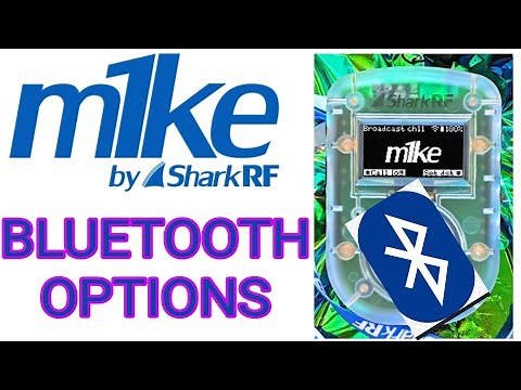 m1ke SharkRF - Bleutooth Connect - Using Browswer