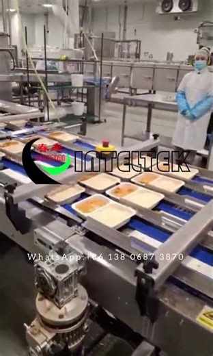 Fast food rice tray packing sealing machine