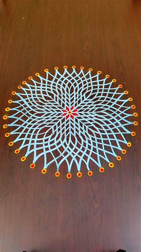 Easy Kolam For Dhanurmasam ‪@RoopaRangoli‬ #shorts #rangoli #kolam #muggulu #padikolam #kolangal