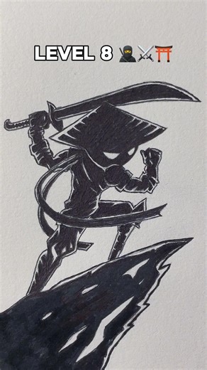 How to Draw Stickman in Different Levels Part 24✨