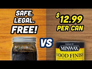 This DIY Wood Finish is seriously my new favorite stain.