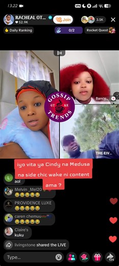 Vita ya Cindy na Medusa: Ni Content Ama Kweli? Side Chic Wake Ni Nini?