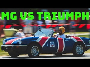 MG vs Triumph Autocross Battle!