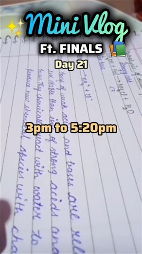 *STUDY* WITH ME!📚💛 | Class 11th grader (PCB) student 🌼 #minivlog #exam #shorts #studyvlog #trending