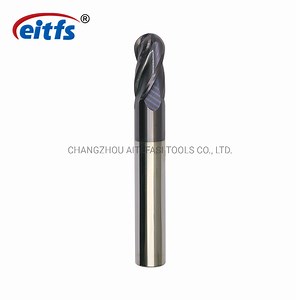 [Hot Item] High Quality Cemented Carbide Manufacturing Ball Nose End Mill for Steel Cutting