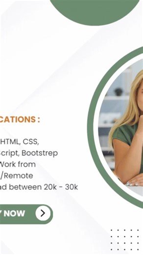  We're Hiring! Frontend Developer  - Location: Work from Home /...