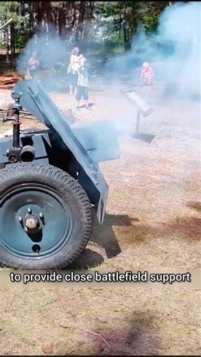 The Tiny WWII Cannon That Followed Soldiers Into Battle #militaryhistory #ww2