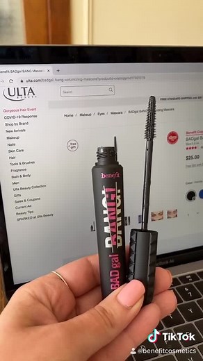 we go after what we want in life 😉 shop at @ultabeauty 💖 #ultahaul #onlineshopping #benefitcosmetics #makeup