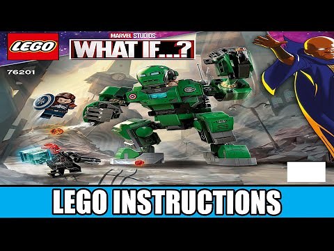 LEGO Instructions | Marvel | 76201 | Captain Carter & The Hydra Stomper