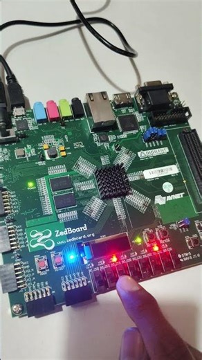 First project (Elevator Logic Design) #fpga #arduino #electronic