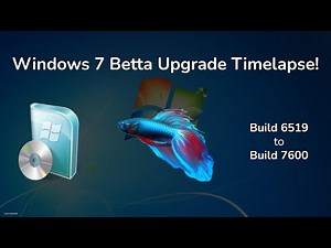 Upgrading Through Windows 7 Beta Builds (6519 - 7600)!