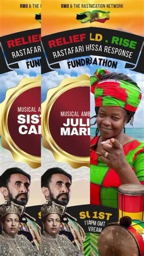 Feb 1 Rastafari United Webathon #rastafari #hurricanemelissa #shorts