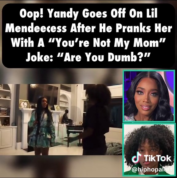 H3 Media (Hip Hop Heads Media) (@hiphopalert)’s video of lil mendecee real mom