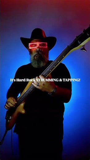 Tapping + Strumming = Solo Bass Hard Rock! Full Masterclass Here