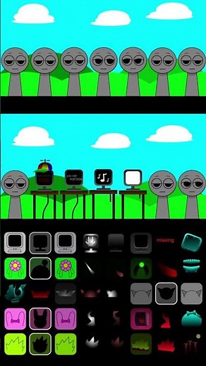 MR FUN COMPUTER 1-7 Phase 🎮🔥🚀 #incredibox​ #incrediboxsprunki​ #shorts​ #sprunki​ #phase​ #oc