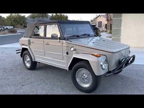 1973 Volkswagen Thing Walkaround, Drive, Towing