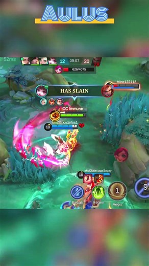 Revamped Aulus gameplay short mlbb #mobilelegends #mlbb #hardstonegaming #aulusgameplay #revamphero
