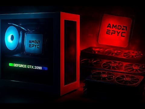 My Ultimate Home Lab PC with New Epic Processor & Networking Setup! 🚀