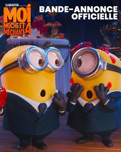 Ça va être ÉNORME. Découvrez la nouvelle bande-annonce de #MoiMocheEtMéchant4, le 10 Juillet au cinéma ! | Moi Moche et Méchant