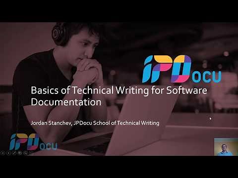 Basics of Technical Writing for Software Documentation