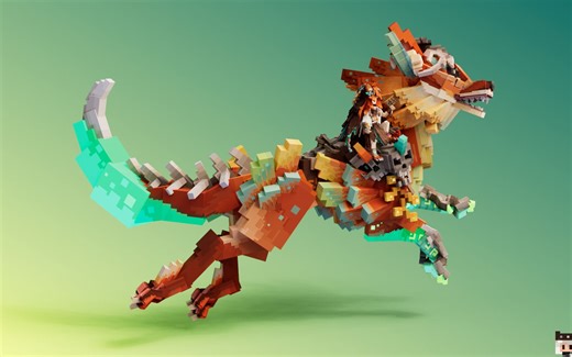 voxedit角色制作过程