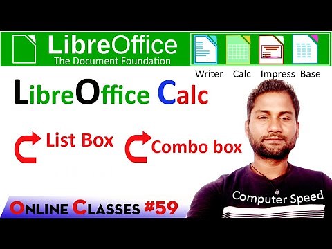 list box in calc | calc combo box | how to create form in calc | calc|libreoffice calc |calc|libre|