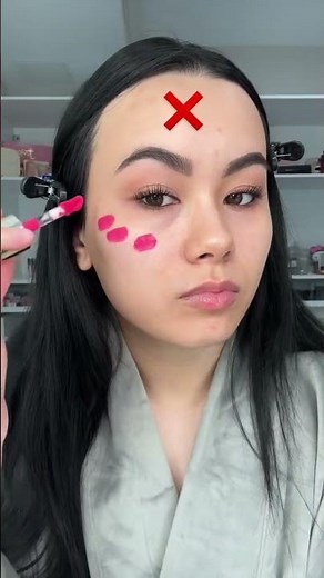 how to apply rare beauty liquid blush