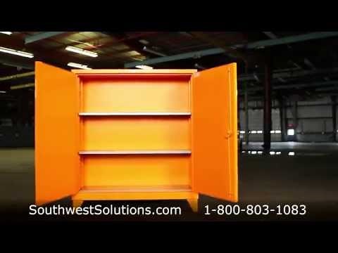 Flammable Safety Cabinet | Industrial Combustible Liquid Storage