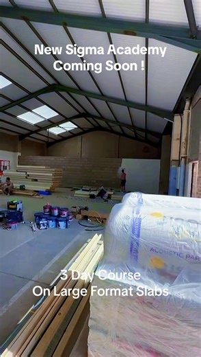 New Sigma Academy: Training for Large Format Tiles