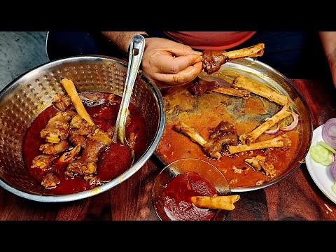 Dahi Mutton Paya Curry | Dahi Kharodey Curry Recipe | Goat Leg Curry Recipe