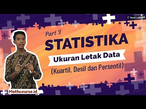 Statistika - Ukuran Letak Data (Kuartil, Desil, Persentil)