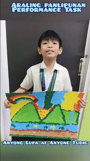 ANYONG LUPA AT ANYONG TUBIG MOSAIC PERFORMANCE TASK IN ARALING PANLIPUNAN GRADE 4 #aralingpanlipunan