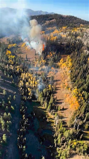 (Pine Knoll Fire & Little Corral Fire Updates: October 9, 2024 - Final Update) The Pine Knoll Fire is contained. The 5-acre fire is located south of Afton, WY, and east of US HWY 89 at the head of Water Canyon, approximately 3 miles northeast of Salt River Pass. Fire managers made good use of a type 1 helicopter on Saturday (10/5) to slow progression of the fire. On Sunday (10/6) and Monday (10/7), fire personnel put in handline and saw line around the fire and mopped up all spots. The Little Co