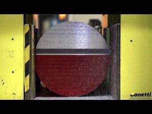 EVO 545 ALU - high speed cutting of aluminum billets