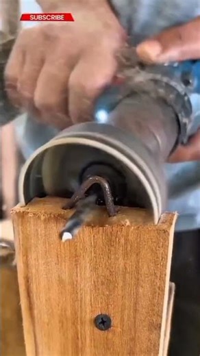 Multipurpose Nail Technique for Shaping Wooden Boards & Beams — A Simple, Precise