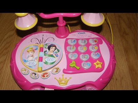 Disney Princess V tech Talk and Teach phone Lights & Sounds
