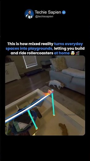 Build & Ride Your Own Rollercoaster at Home with AR/VR 😱