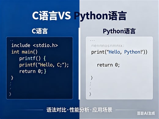 为什么 C 语言能把 Python 按在地上摩擦？