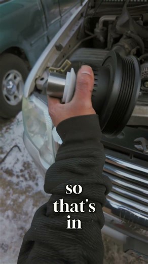 harmonic balancer install 🧑‍🔧 been on it since i was 8 years old