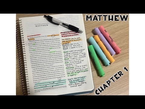 Matthew Chapter 1 | Bible Study