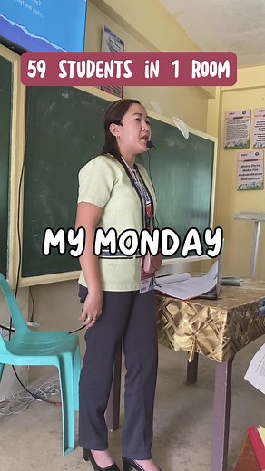 A Day in the Life of a Teacher with Lapel Microphone | 59 Students Classroom Experience